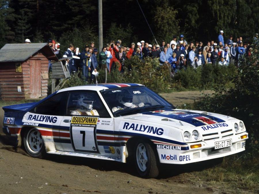  Opel Manta 400 Group B Rally Car 1981 года  (фото 4 из 12)